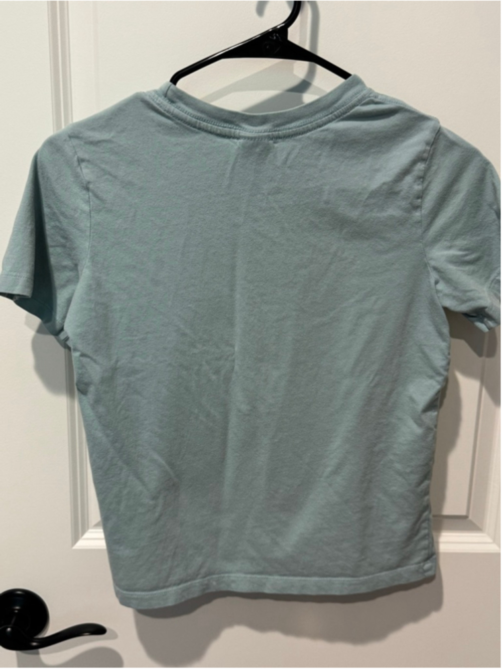 Boy’s Hanna Andersson Short Sleeve Tee Size 8 Light Blue Orange Car - Picture 3 of 6